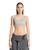 Gray Rhinestone Top | PDP | Antonia