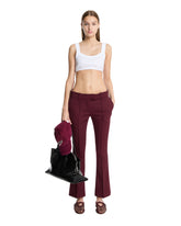 Burgundy Long Pants | PDP | Antonia
