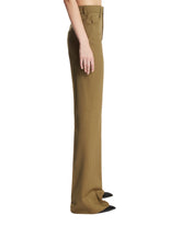 Green Wool Pants | PDP | Antonia