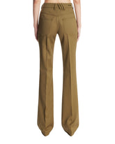 Green Wool Pants | PDP | Antonia