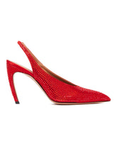 Red Viper Slingback with Strass | PDP | Antonia