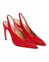 Red Viper Slingback with Strass | PDP | Antonia
