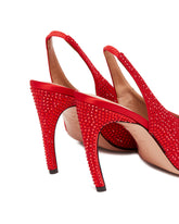 Red Viper Slingback with Strass | PDP | Antonia