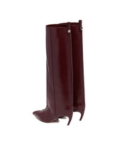 Mauve Lea Leather Boots | PDP | Antonia