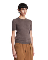 Beige Linnea Cashmere Top | PDP | Antonia