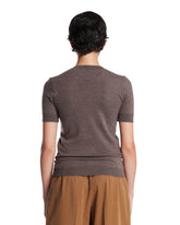 Beige Linnea Cashmere Top | PDP | Antonia