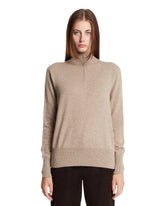 Beige Loya Cashmere Sweater | PDP | Antonia