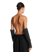 Gray Fingerless Gloves | PDP | Antonia