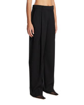 Pantaloni in Lana Mikkela Neri | PDP | Antonia