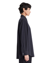 Blue Penrose Silk Shirt | PDP | Antonia