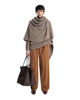 Beige Mirai Cashmere Turtleneck Sweater | PDP | Antonia