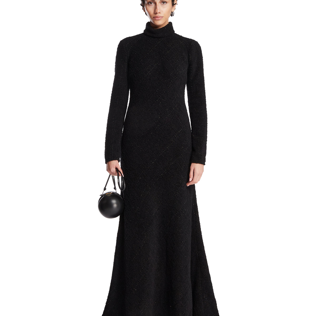 Black Melani Cashmere Dress