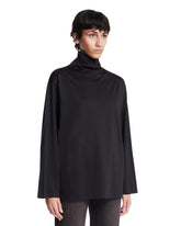 Top In Seta E Cotone Nero | PDP | Antonia