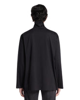 Top In Seta E Cotone Nero | PDP | Antonia