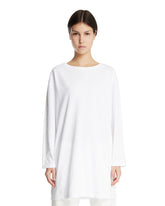 White Cotton Oversized T-Shirt | PDP | Antonia