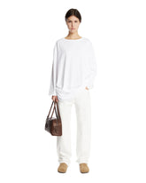 White Cotton Oversized T-Shirt | PDP | Antonia