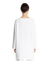White Cotton Oversized T-Shirt | PDP | Antonia