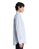 Light Blue Gavina Cotton Shirt | PDP | Antonia