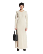 Abito In Cashmere E Seta Bianco | PDP | Antonia