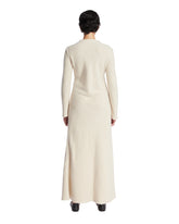 Abito In Cashmere E Seta Bianco | PDP | Antonia