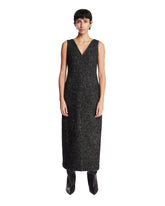 Black Wool Midi Dress | PDP | Antonia