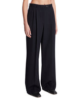 Blue Wool Trousers | PDP | Antonia