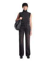 Gray Merilas Cashmere Turtleneck | PDP | Antonia