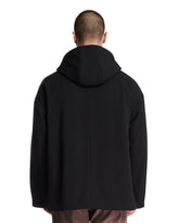 Black Wool Horatio Jacket | PDP | Antonia