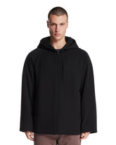 Black Wool Horatio Jacket | PDP | Antonia