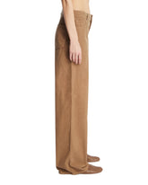 Beige Eglitta Corduroy Pants | PDP | Antonia