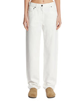 White Burty Cotton Jeans | PDP | Antonia