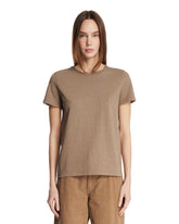 Beige Wesler Cotton T-Shirt | PDP | Antonia