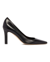 Black Leather Pumps | PDP | Antonia