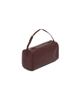 Burgundy 90s Leather Bag | PDP | Antonia