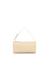 Beige Round 90s Leather Bag | PDP | Antonia