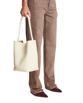 White Medium N/S Park Tote | PDP | Antonia