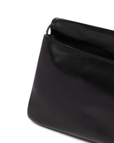 Black Leather Shoulder Bag | PDP | Antonia