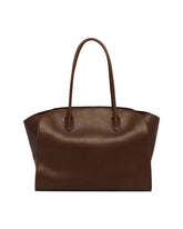 Brown Marlo 14 Leather Bag | PDP | Antonia