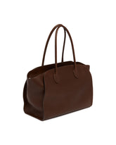 Brown Marlo 14 Leather Bag | PDP | Antonia