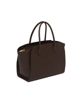 Dark Brown Marlo 12 Leather Bag | PDP | Antonia