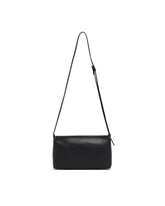 Black Rene Leather Shoulder Bag | PDP | Antonia