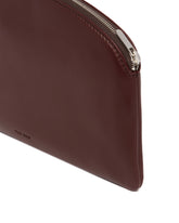 Burgundy Leather Clutch | PDP | Antonia
