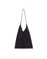 Black Bindle Stitch Leather Bag | PDP | Antonia