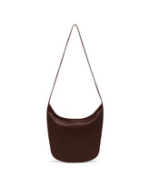 Brown N/S Izzy Leather Bag | PDP | Antonia