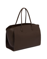 Brown Marlo 17 Leather Bag | PDP | Antonia