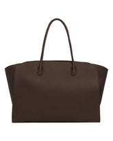 Brown Marlo 17 Leather Bag | PDP | Antonia