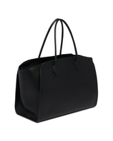 Black Marlo XL Leather Bag | PDP | Antonia