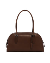Brown Leather E/W India Bag | PDP | Antonia