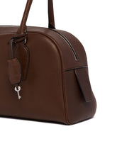 Brown Leather E/W India Bag | PDP | Antonia