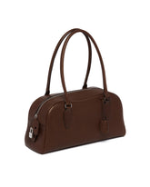 Brown Leather E/W India Bag | PDP | Antonia